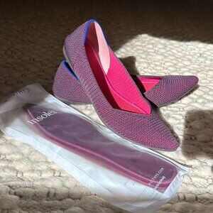 Rothy's Berry Lattice Points Size 8 (Rare Retired Color)